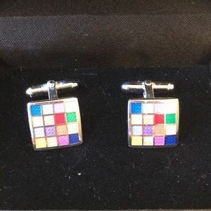 J Hilburn Sterling Silver Cufflinks